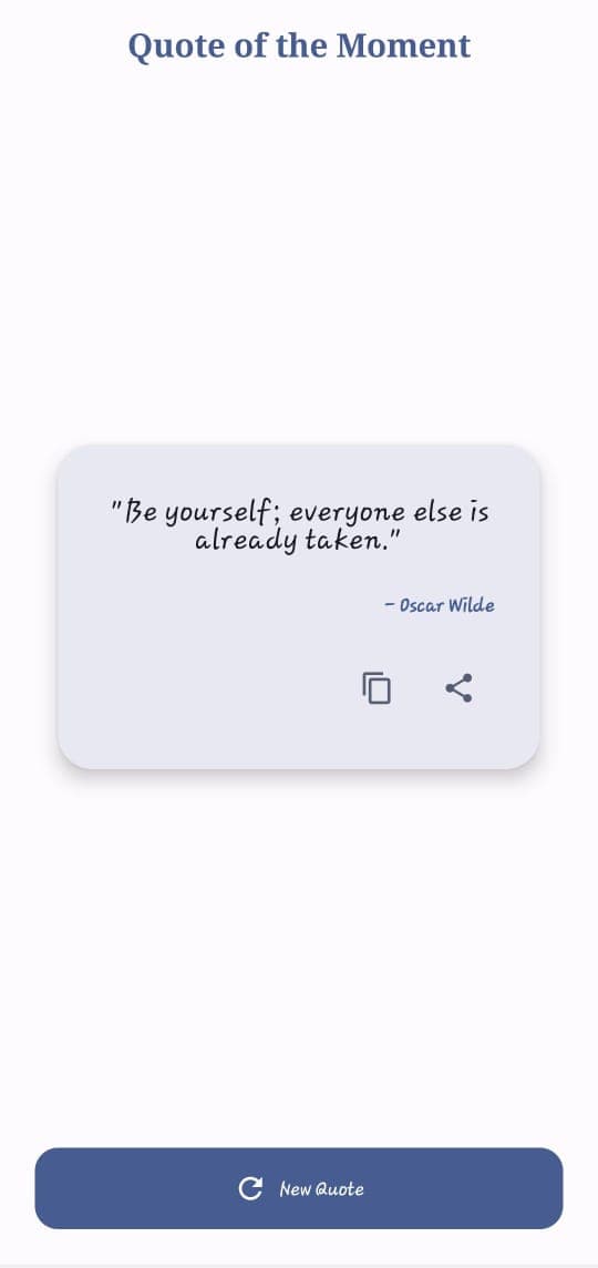 Random Quote Generator