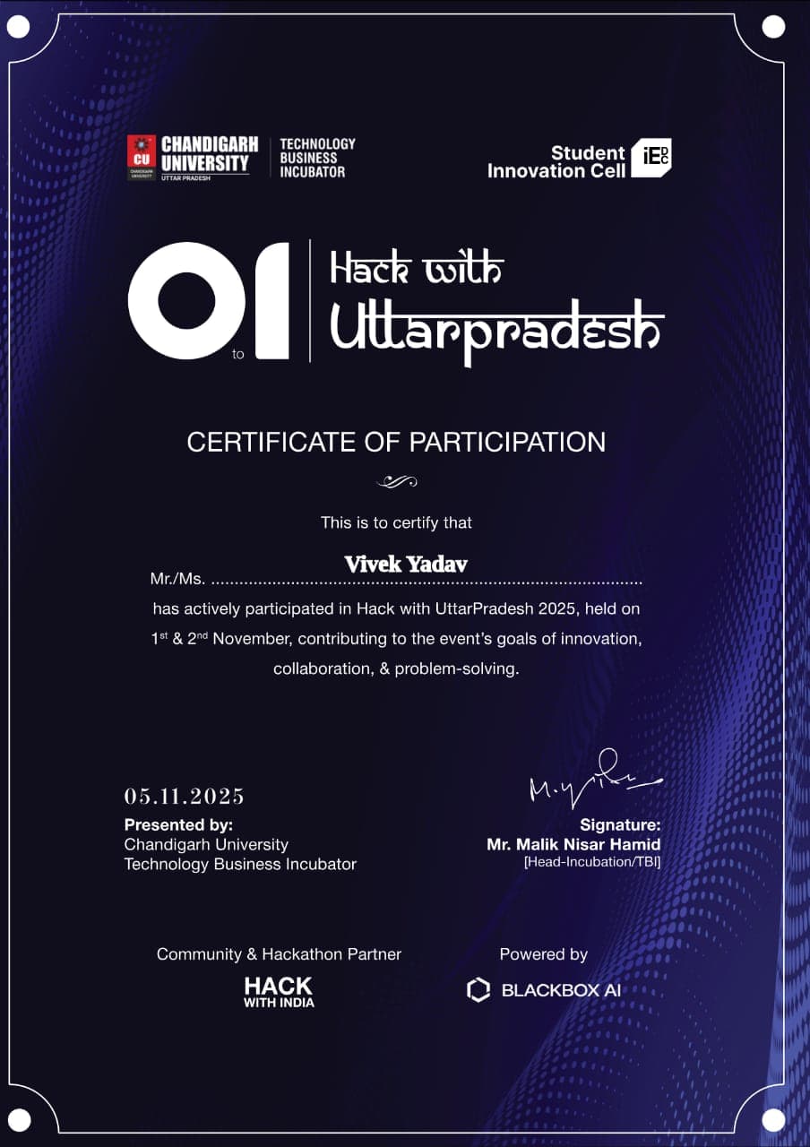 Hackathon - CU