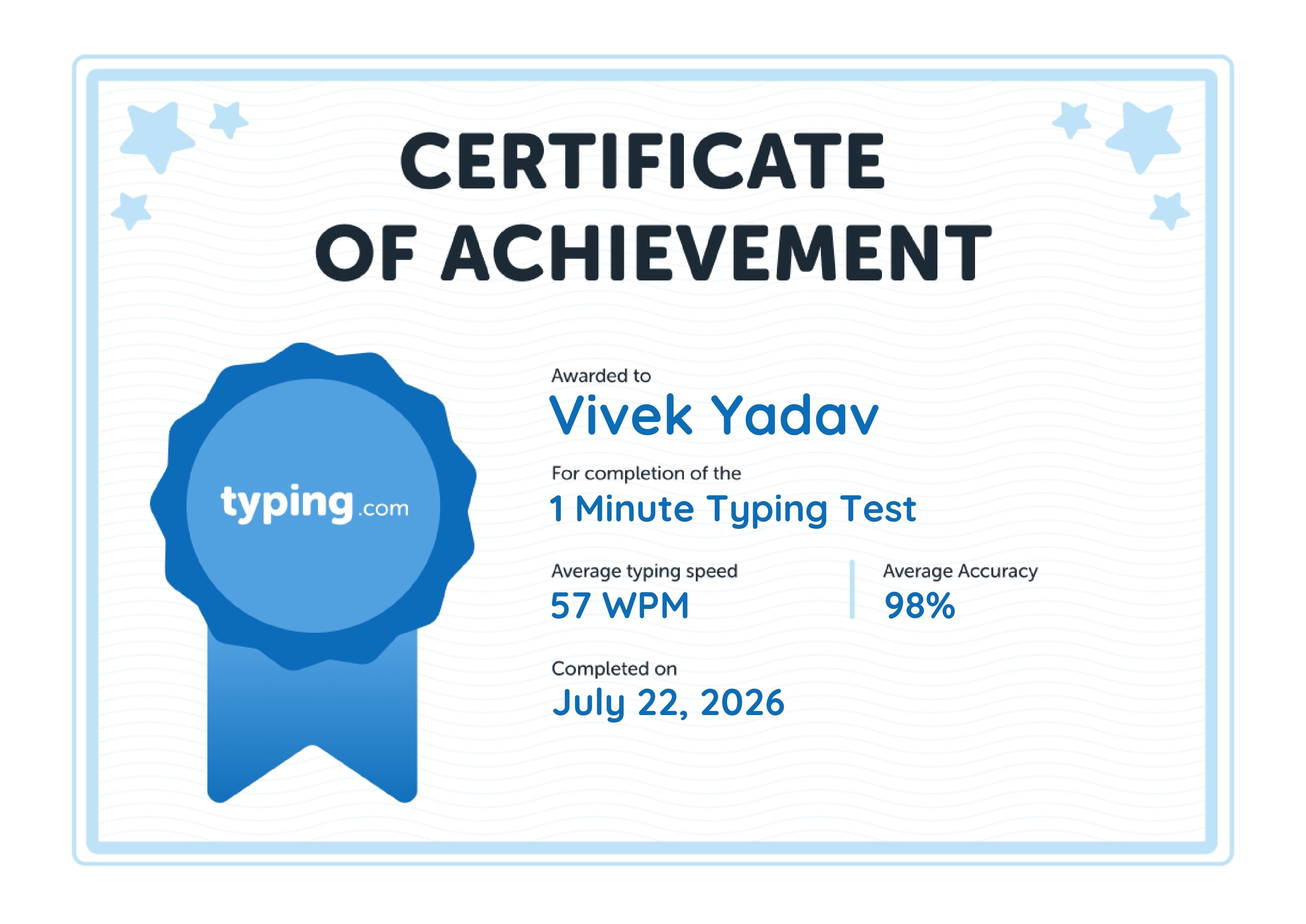 Typing Speed